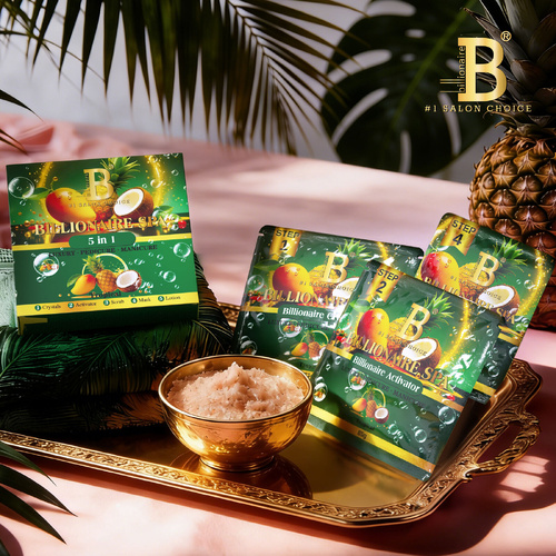 Billionaire - Nail Luxury Pedicure Kit 5 Steps - Tropical