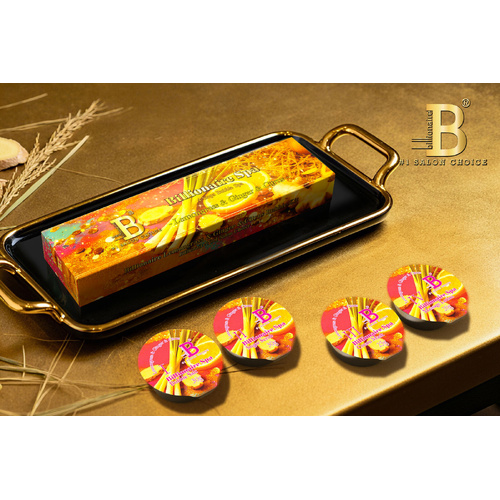 Billionaire Bubble Spa Nail Deluxe Pedicure Kit 4 Steps - Lemongrass & Ginger & Citrus