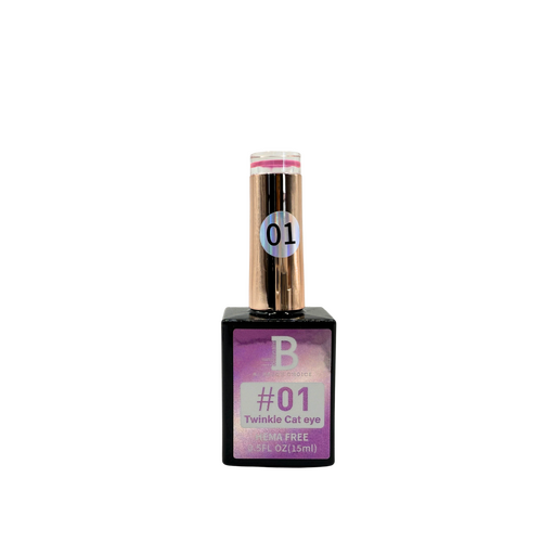 Billionaire Magnetic Twinkle Cat Eye Gel Nail Polish 01 - 15ml