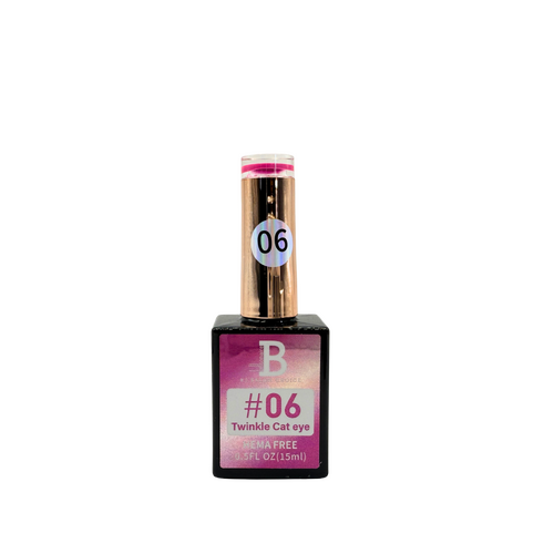 Billionaire Magnetic Twinkle Cat Eye Gel Nail Polish 06 - 15ml