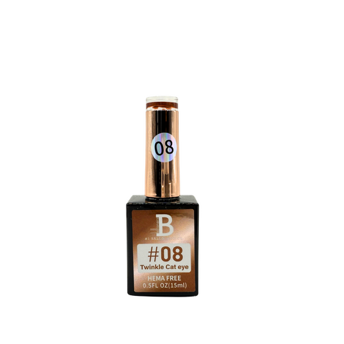 Billionaire Magnetic Twinkle Cat Eye Gel Nail Polish 08 - 15ml