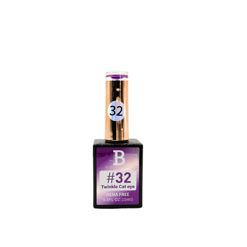 Billionaire Magnetic Twinkle Cat Eye Gel Nail Polish 32 - 15ml
