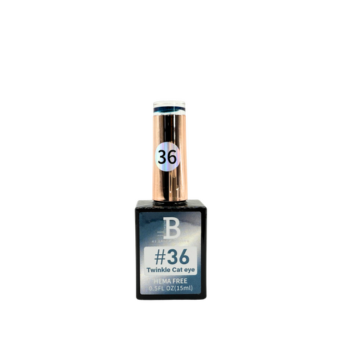 Billionaire Magnetic Twinkle Cat Eye Gel Nail Polish 36 - 15ml