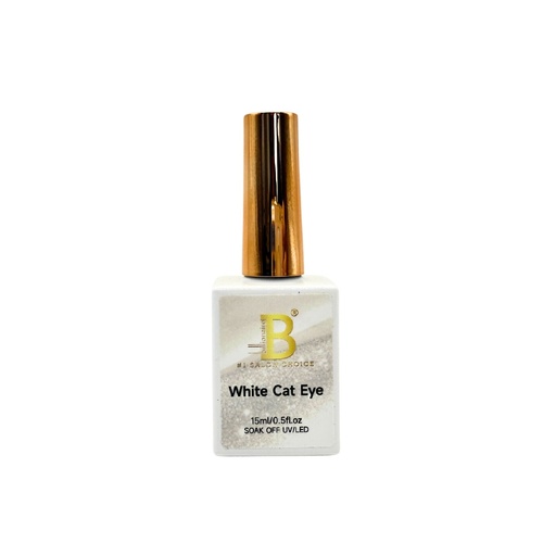 Billionaire Magnetic Cat Eye Gel Nail Polish - White 15ml