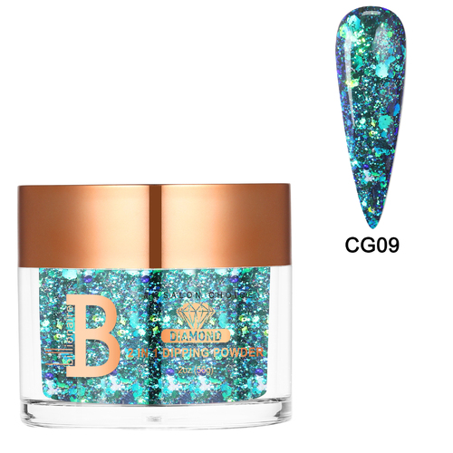 Billionaire Dip/Acrylic Powder - Chunky Glitter 009 56g