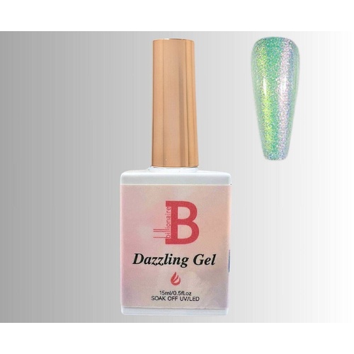 Billionaire - Soak Off UV LED Dazzling Gel Polish - 01 15ml