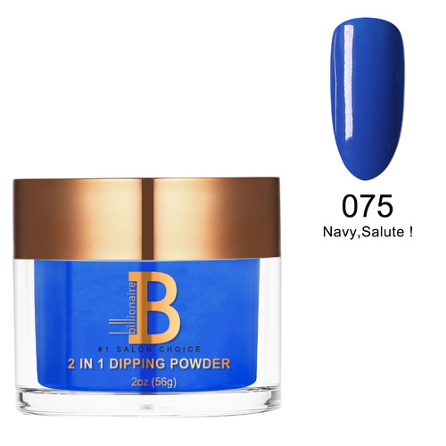 Billionaire Dip/Acrylic Powder - 075 Navy, Salute! 56g