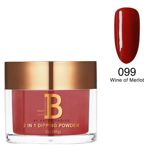 Billionaire Dip/Acrylic Powder - 099 Wine Of Merlot 56g