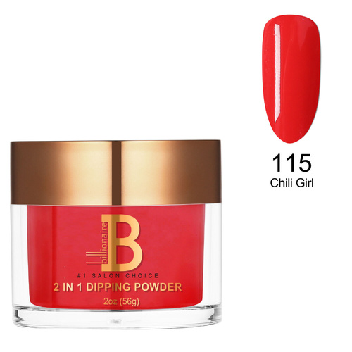 Billionaire Dip/Acrylic Powder - 115 Chili Girl 56g