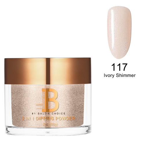 Billionaire Dip/Acrylic Powder - 117 Ivory Shimmer 56g