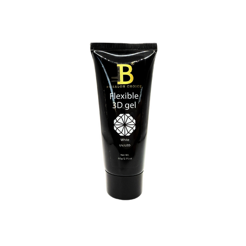 Billionaire Sculpture Carving Flexible 3D Gel Nails - White 60g