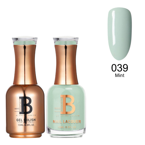 Billionaire Gel & Lacquer Duo - 039 Mint 15ml