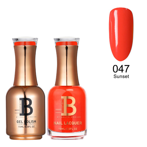 Billionaire Gel & Lacquer Duo - 047 Sunset 15ml