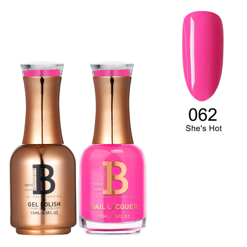 Billionaire Gel & Lacquer Duo - 062 She's Hot 15ml