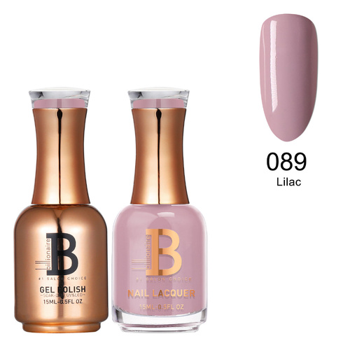 Billionaire Gel & Lacquer Duo - 089 Lilac 15ml