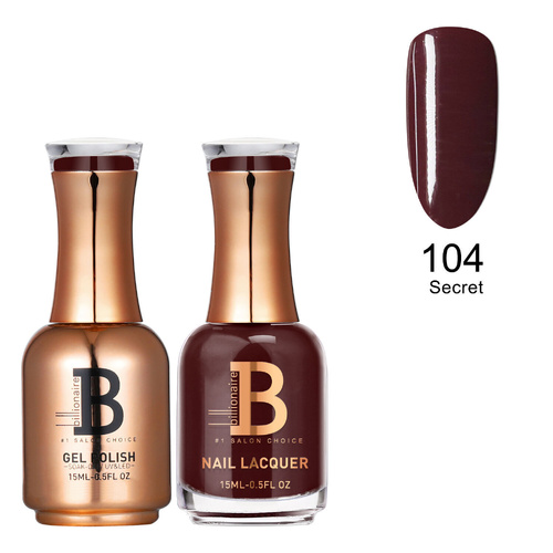 Billionaire Gel & Lacquer Duo - 104 Secret 15ml