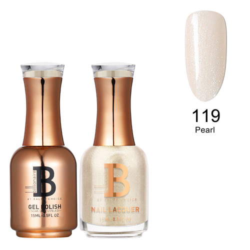 Billionaire Gel & Lacquer Duo - 119 Pearl 15ml