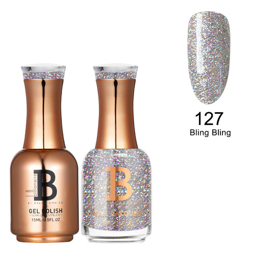 Billionaire Gel & Lacquer Duo - 127 Bling Bling 15ml