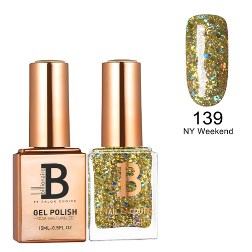 Billionaire Gel & Lacquer Duo - 139 NY Weekend 15ml