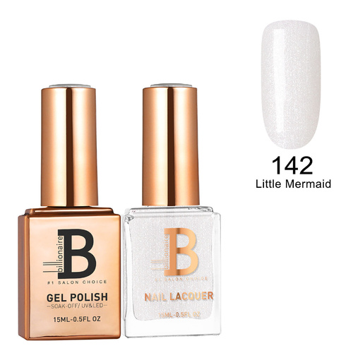 Billionaire Gel & Lacquer Duo - 142 Little Mermaid 15ml