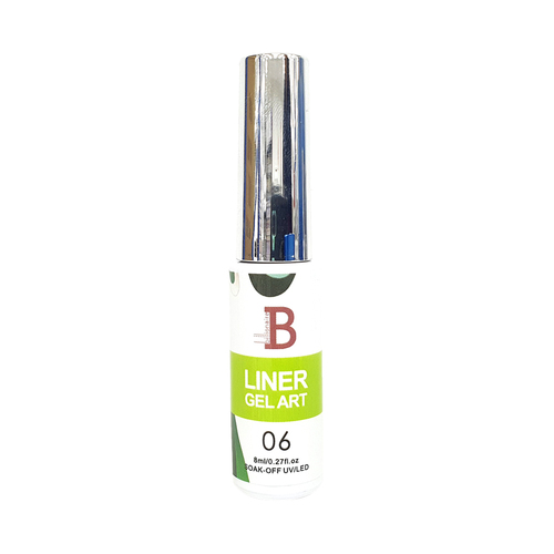 Billionaire - Liner Art UV LED Nail Gel Polish - 06 Lime Green 8ml
