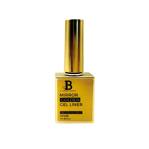 Billionaire - Liner Art UV LED Nail Gel Polish - Mirror Golden 15ml