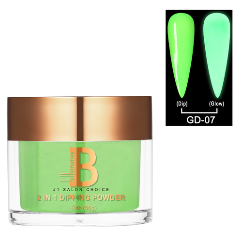 Billionaire Dip/Acrylic Powder - Glow In The Dark 007 56g