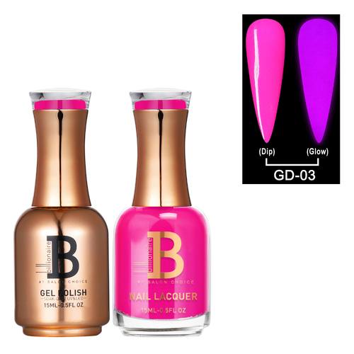 Billionaire Gel & Lacquer Duo - Glow In The Dark 003 15ml