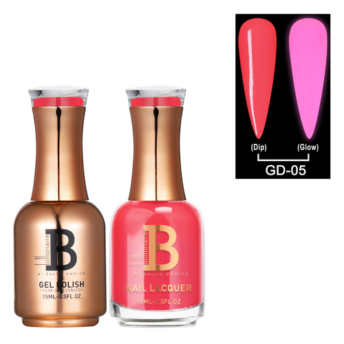 Billionaire Gel & Lacquer Duo - Glow In The Dark 005 15ml