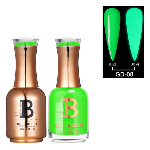 Billionaire Gel & Lacquer Duo - Glow In The Dark 008 15ml