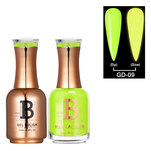 Billionaire Gel & Lacquer Duo - Glow In The Dark 009 15ml