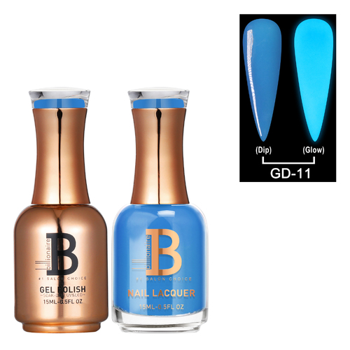 Billionaire Gel & Lacquer Duo - Glow In The Dark 011 15ml