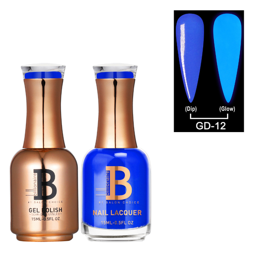 Billionaire Gel & Lacquer Duo - Glow In The Dark 012 15ml