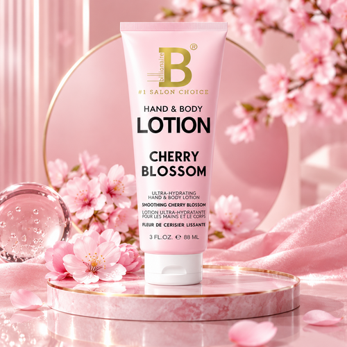 Billionaire - Hand & Body Lotion Cream Smoothing Skin Care - Cherry Blossom 88ml