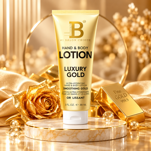 Billionaire - Hand & Body Lotion Cream Smoothing Skin Care - Gold 88ml
