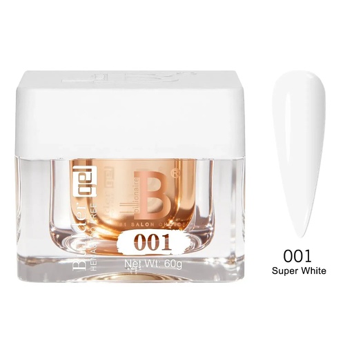 Billionaire 001 Super White - Imperial Collection Builder Gel Nail - 60g