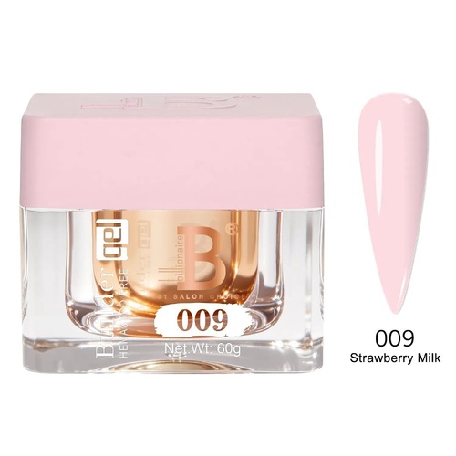 Billionaire 009 Strawberry Milk - Imperial Collection Builder Gel Nail - 60g