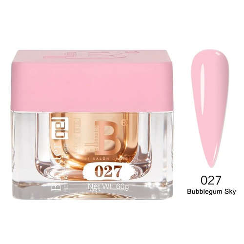 Billionaire 027 Bubblegum Sky - Imperial Collection Builder Gel Nail - 60g