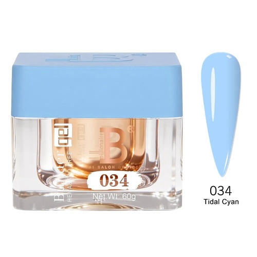 Billionaire 034 Tidal Cyan - Imperial Collection Builder Gel Nail - 60g