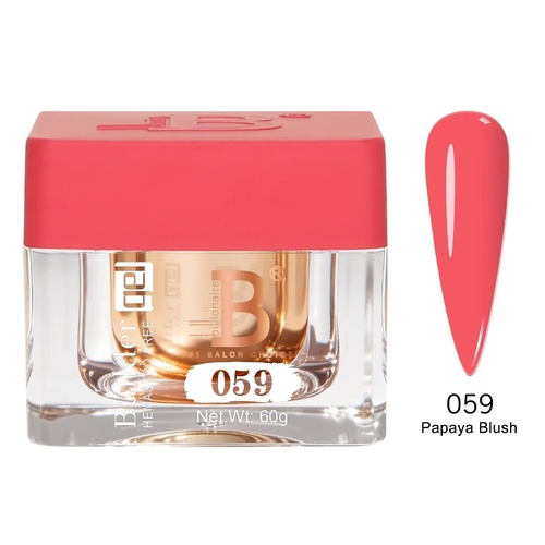 Billionaire 059 Papaya Blush - Imperial Collection Builder Gel Nail - 60g