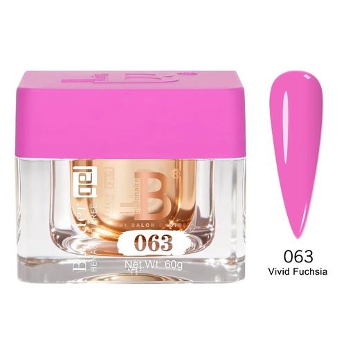 Billionaire 063 Vivid Fuchsia - Imperial Collection Builder Gel Nail - 60g