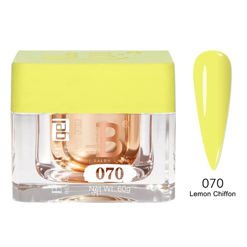 Billionaire 070 Lemon Chiffon - Imperial Collection Builder Gel Nail - 60g