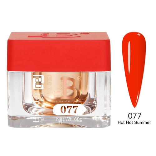 Billionaire 077 Hot Hot Summer - Imperial Collection Builder Gel Nail - 60g