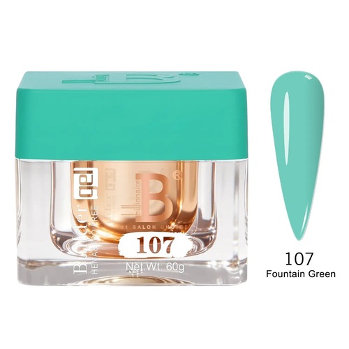 Billionaire 107 Fountain Green - Imperial Collection Builder Gel Nail - 60g