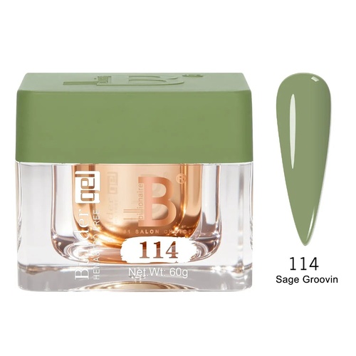 Billionaire 114 Sage Groovin - Imperial Collection Builder Gel Nail - 60g