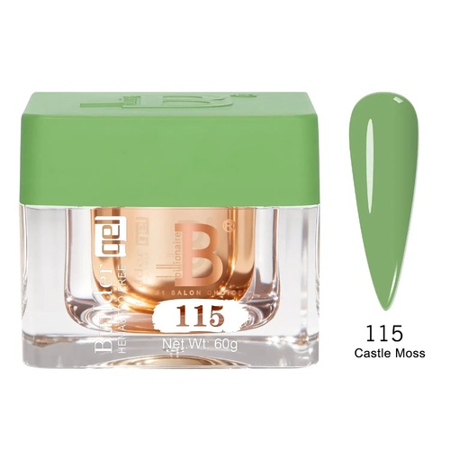 Billionaire 115  Castle Moss - Imperial Collection Builder Gel Nail - 60g