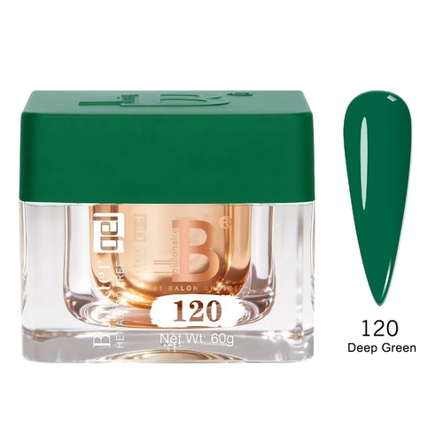 Billionaire 120 Deep Green - Imperial Collection Builder Gel Nail - 60g