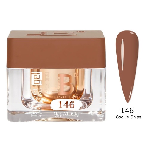 Billionaire 146 Cookie Chips - Imperial Collection Builder Gel Nail - 60g