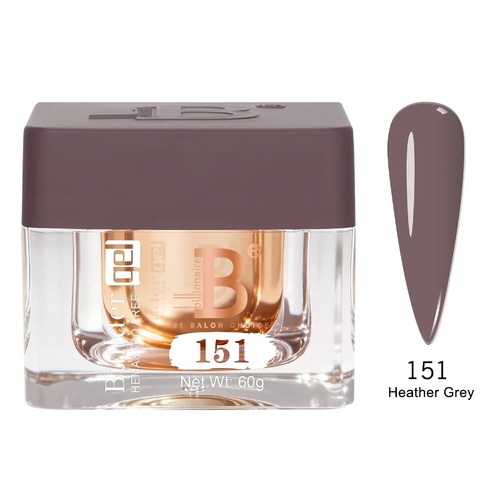 Billionaire 151 Heather Grey - Imperial Collection Builder Gel Nail - 60g