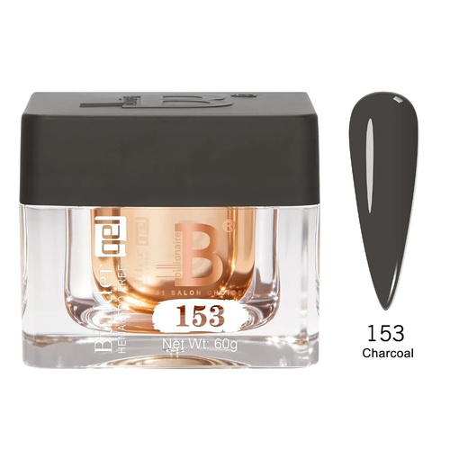 Billionaire 153 Charcoal - Imperial Collection Builder Gel Nail - 60g
